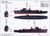 アメリカ海軍 バックレー級駆逐艦 イングランド (プラモデル) 塗装2