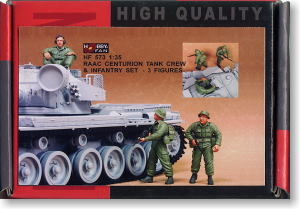 RAAC Centurion Tank Crew & Infantry (Plastic model)