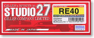 Renault RE40 GP of South Africa 1983 (Metal/Resin kit)