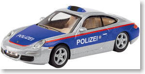ポルシェ 911 オーストリアポリスカー (ブルー/ゴールド) (ミニカー)