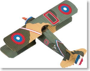 SPAD XIII フランス空軍第123飛行中隊 (1918) パイロット:チャールズ・J・ビッドル空軍大尉 (完成品飛行機)