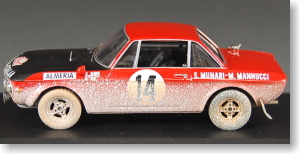 ランチア フルビア HF1600 (No.14) 1972年ラリー・モンテカルロ優勝 S.ムナーリ (ミニカー)