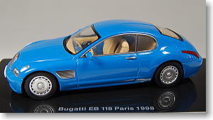 Bugatti EB118 (French Blue) (Diecast Car)