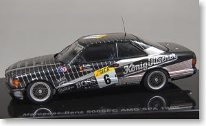 Mercedes-Benz 500 SEC (W126) AMG Spa 24 hours 1989 #6 (Diecast Car)