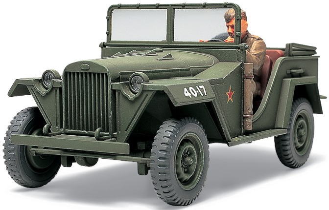 ソビエト・フィールドカー GAZ-67B (プラモデル) 商品画像1