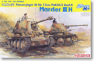 WW.II ドイツ軍 Sd.kfz.138 対戦車自走砲マーダーIII H型 (プラモデル)