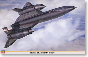 SR-71A ブラックバード `NASA` (プラモデル)