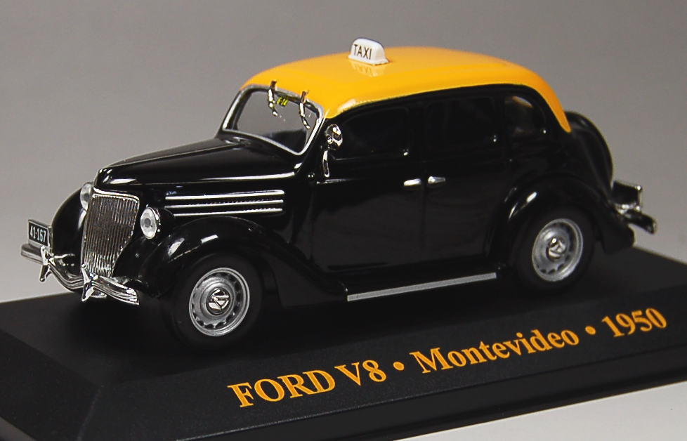 フォード V8 ウルグアイ・モンテビデオタクシー (1950) (ミニカー) 商品画像2