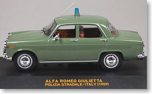 アルファ・ロメオ ジュリエッタ イタリア国家警察者 (1958) (ミニカー)