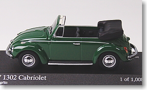 VW 1302 カブリオレ 1970 (グリーン) (ミニカー)