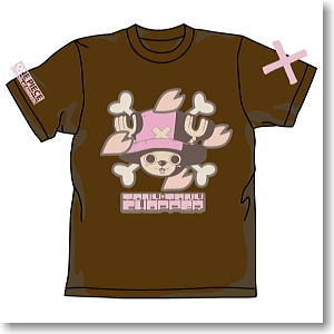 海賊チョッパー Tシャツ ブラウン XS (キャラクターグッズ)