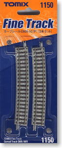 Fine Track Curved Tracks C605-10 (F) (Set of 2) (Model Train)