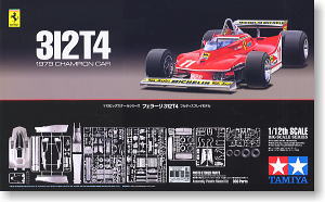 Ferrari 312T4 with Etching Parts (Model Car)