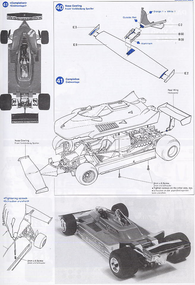 Ferrari 312T4 with Etching Parts (Model Car) Assembly guide(Eng)14