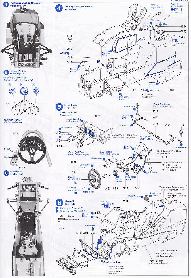 Ferrari 312T4 with Etching Parts (Model Car) Assembly guide(Eng)2
