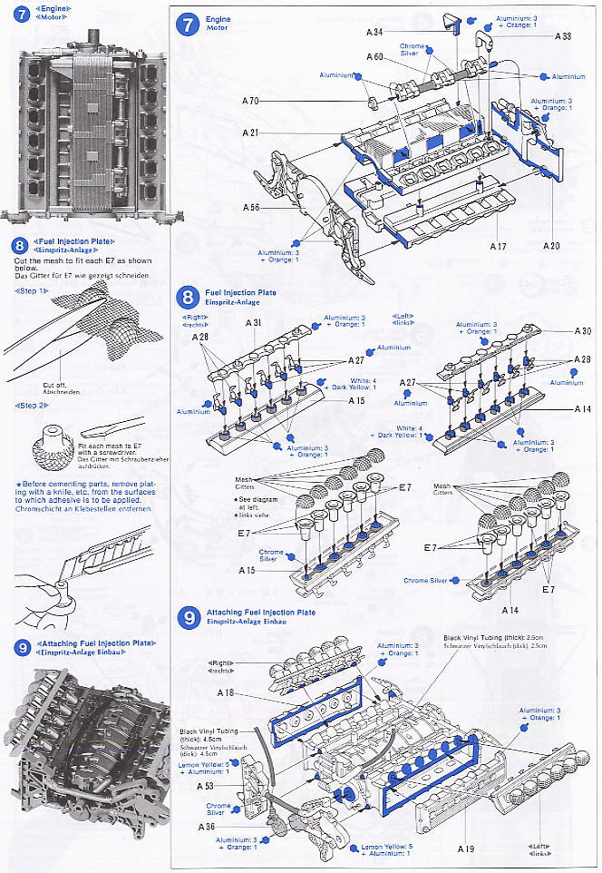 Ferrari 312T4 with Etching Parts (Model Car) Assembly guide(Eng)3