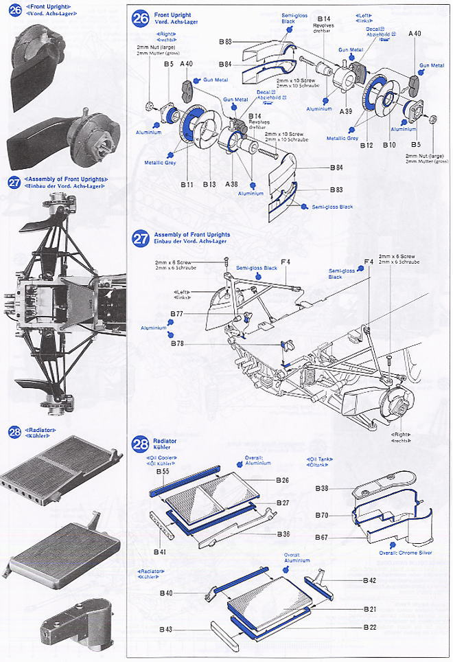 Ferrari 312T4 with Etching Parts (Model Car) Assembly guide(Eng)9