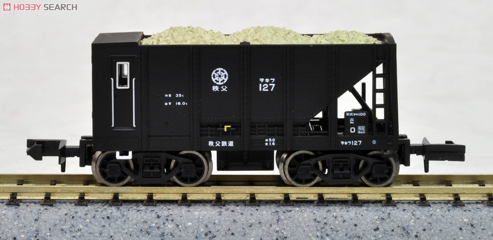 秩父鉄道 石灰石輸送貨車 ヲキ100・ヲキフ100 (10両セット) (鉄道模型) 商品画像3