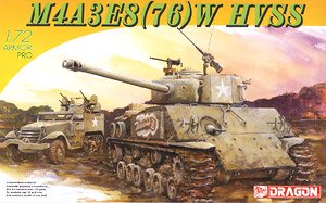 WW.II アメリカ軍 M4A3E8(76)W シャーマン イージーエイト (プラモデル)