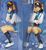 *Suzumiya Haruhi no Yuutsu Figure Set Kita High School HR Suzumiya Haruhi & Asahina Mikuru (Big) 2pieces (Arcade Prize) Item picture5