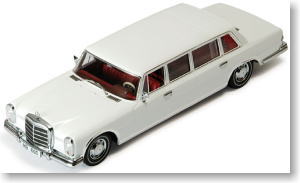 メルセデス・ベンツ 600 ロングホイール 1965 (ホワイト) (ミニカー)