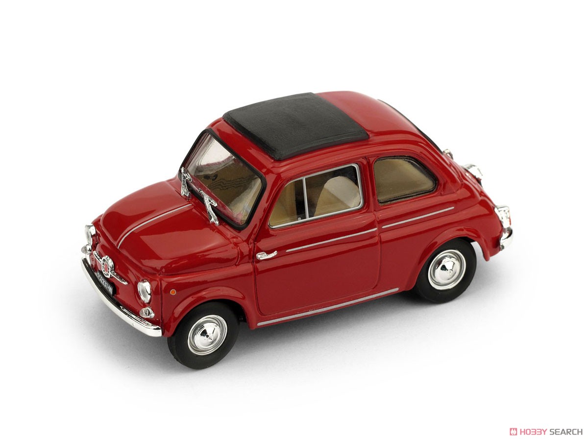 Fiat 500D 1960 Chiusa Rosso Medio (Diecast Car) Item picture1
