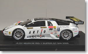 アクティオ ムルシエラーゴ RG-1 スーパーGT500 2005 No.88 (ホワイト) (ミニカー)