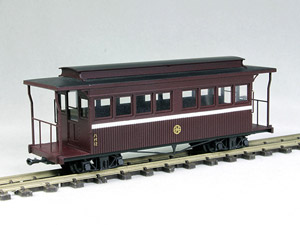 (HOe) Saidaiji Railway Passenger Car Type Habo12 (Unassembled Kit) (Model Train)