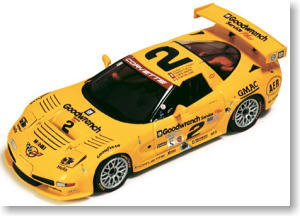 シボレーコルベット C5-R 2001年ロレックス・ディトナ24時間優勝 ドライバー:J.オコンネル/F.フレネン/C.ナイフェル/R.フェローズ (No.2) (ミニカー)