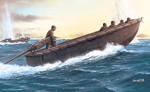 WW.II ドイツ軍 突撃舟艇 w/突撃工兵 (プラモデル)