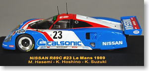 ニッサンR89C カルソニック 1989年ル・マン24時間 #23 ドライバー:長谷見正弘/星野一義/鈴木利男 (ミニカー)