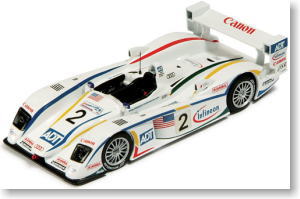 アウディ R8 2004年ル・マン24時間13位 チーム：「Champion Racing」 ドライバー：J.J.レート/M.ウェルナー/E.ピッロ (No.2) (ミニカー)