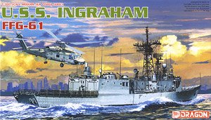 U.S.S. Ingraham FFG-61 (Late Hull) (Plastic model)
