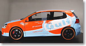 VW ゴルフ V ツェンダーガルフ 「グラフィック・コンテスト サマー2006 優勝モデル」 (オレンジ/ブルー) (ミニカー)