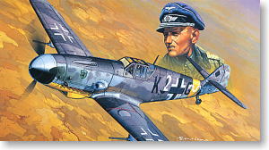 メッサーシュミット Bf109 G-4/R-6 エーリッヒ・ハルトマン (プラモデル)