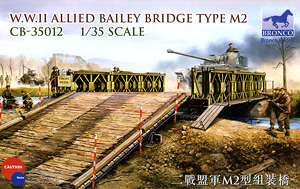 W.W.II Allied Bailey Bridge Type M2 (Plastic model)