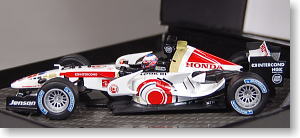 2006年F1世界選手権第13戦ハンガリーGP優勝 ドライバー：ジェンソン・バトン (No.12) (ミニカー)