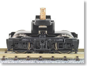 【 0438 】 DT115B2形動力台車 (黒台車枠・黒色車輪・プレート輪心) (1個入) (鉄道模型)