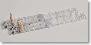 【 G0003 】 室内灯 広幅 白色LED (2個入) (鉄道模型)