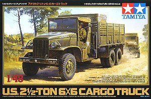アメリカ 2 1/2トン 6×6 カーゴトラック (プラモデル)