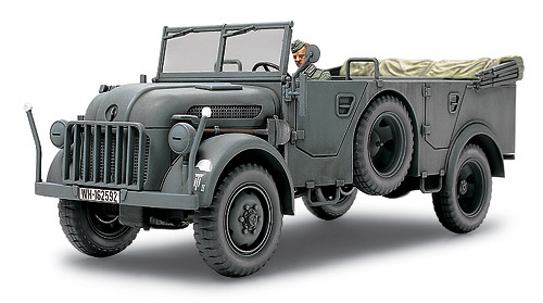 ドイツ大型軍用乗用車 シュタイヤー 1500A/01 (プラモデル) 商品画像1