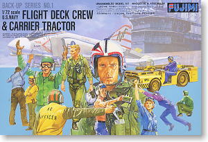 U.S. Navy Flight Deck Crew & Carrier Tracker (Model Car)