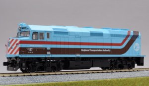 (HO) EMD F40PH RTA #157★外国形モデル (鉄道模型)
