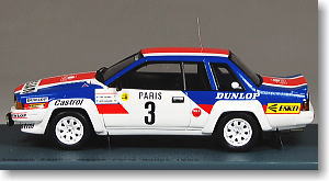 ニッサン 240 RS 1984年 WRCラリー・モンテカルロ10位 (No.3) (ミニカー)