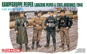 WW.II ドイツ武装親衛隊 パイパー戦闘団 ヨッヘン・パイパー&士官 (プラモデル)