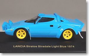 ランチア ストラトス ストラダーレ 1974 (ライトブルー) (ミニカー)