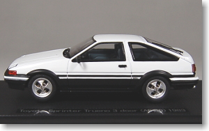 トヨタ スプリンター トレノ AE86 (1983/ホワイト) (ミニカー)