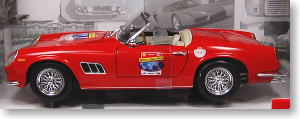 フェラーリ 250GT カリフォルニア 60th記念モデル (レッド/ロゴ付) (ミニカー)