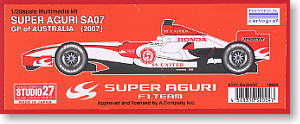 スーパーアグリSA07 オーストラリアGP 2007 (レジン・メタルキット)
