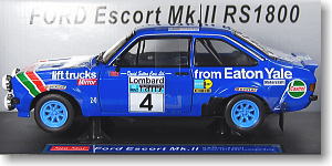 フォードエスコートMK.II RS1800 1978年RACロンバードラリー優勝 H.ミッコラ (ミニカー)